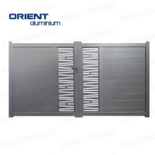 Aluminium swing contemporary gate house gate grill designs gate designs for wall compound with electrical motor